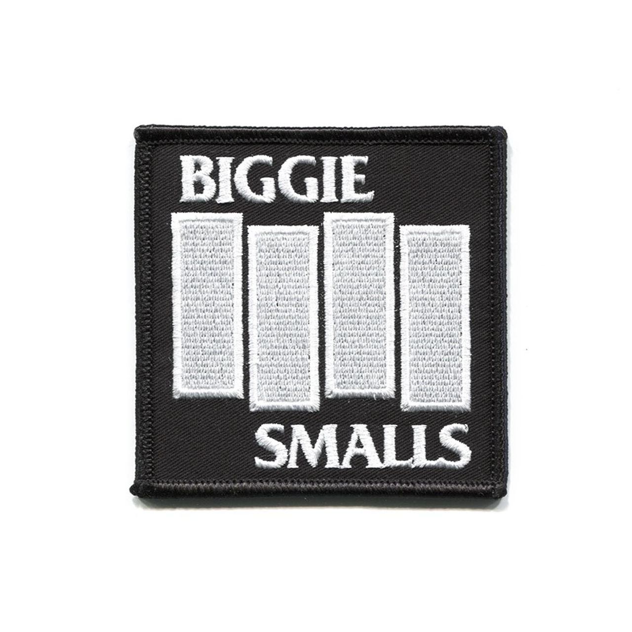 Biggie Smalls/Black Flag patch
