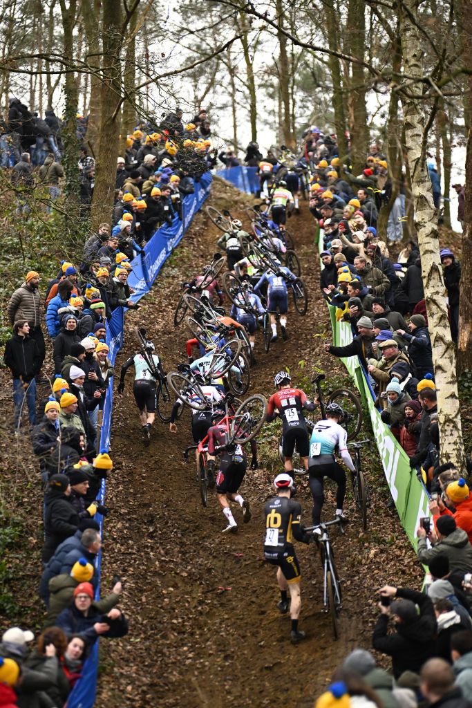 riders during 2024 herentals X20 Badkamers race