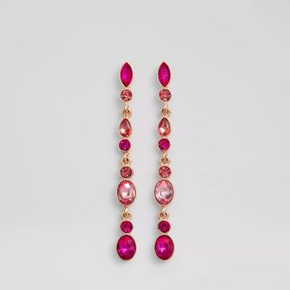 flat lay image of LK Bennett earrings