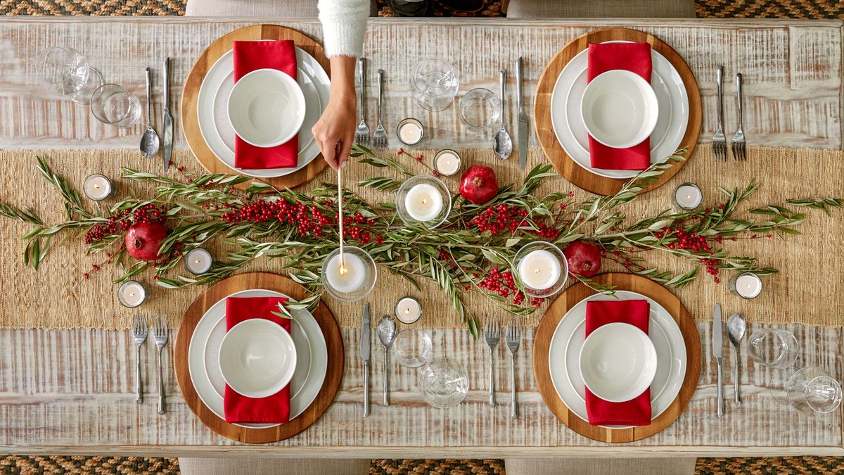 16 Christmas table settings and decor ideas for the perfect ...
