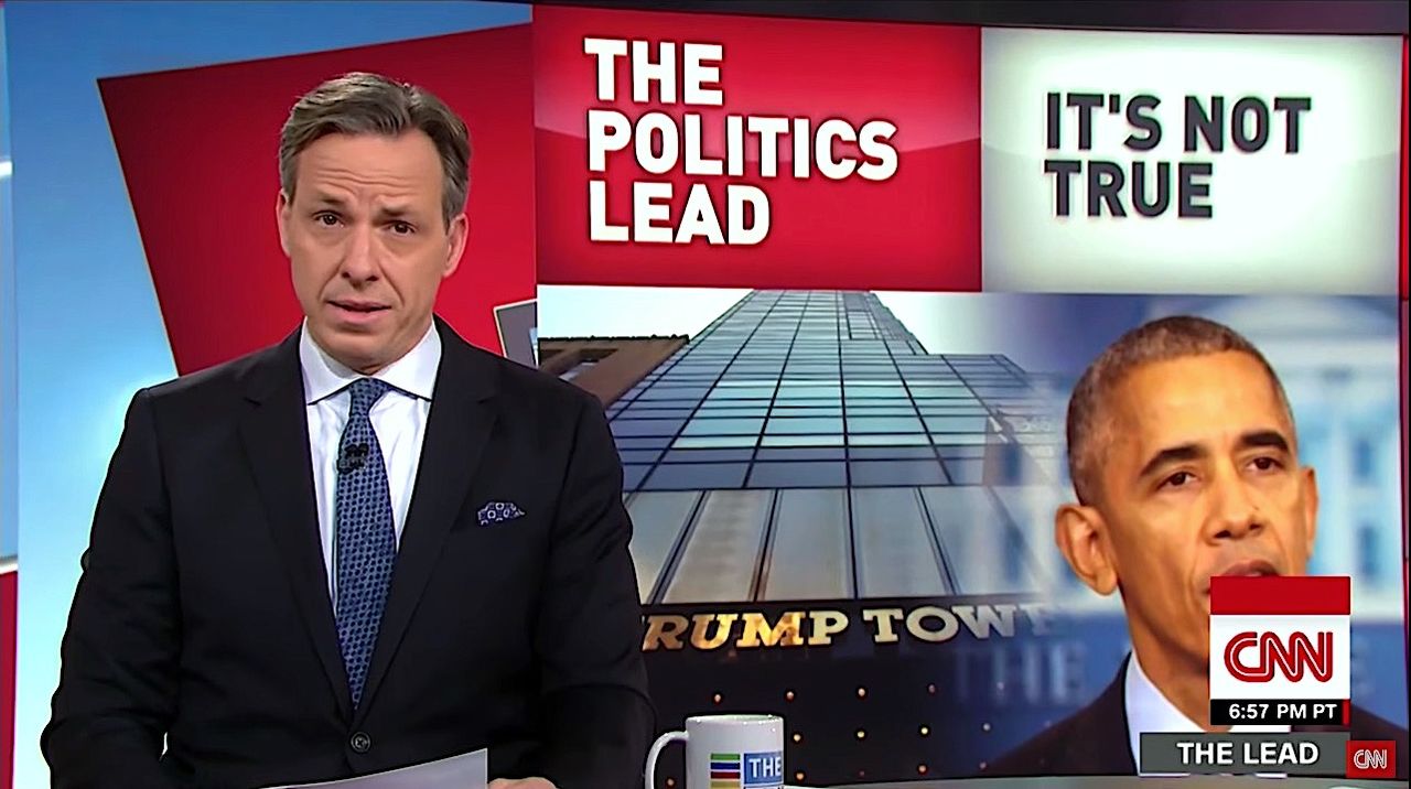 Jake Tapper slays fake news