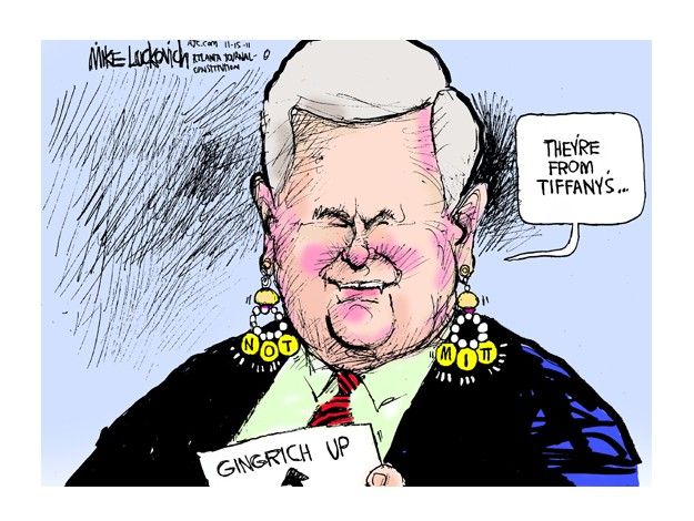 Gingrich&amp;#039;s persuasive bling