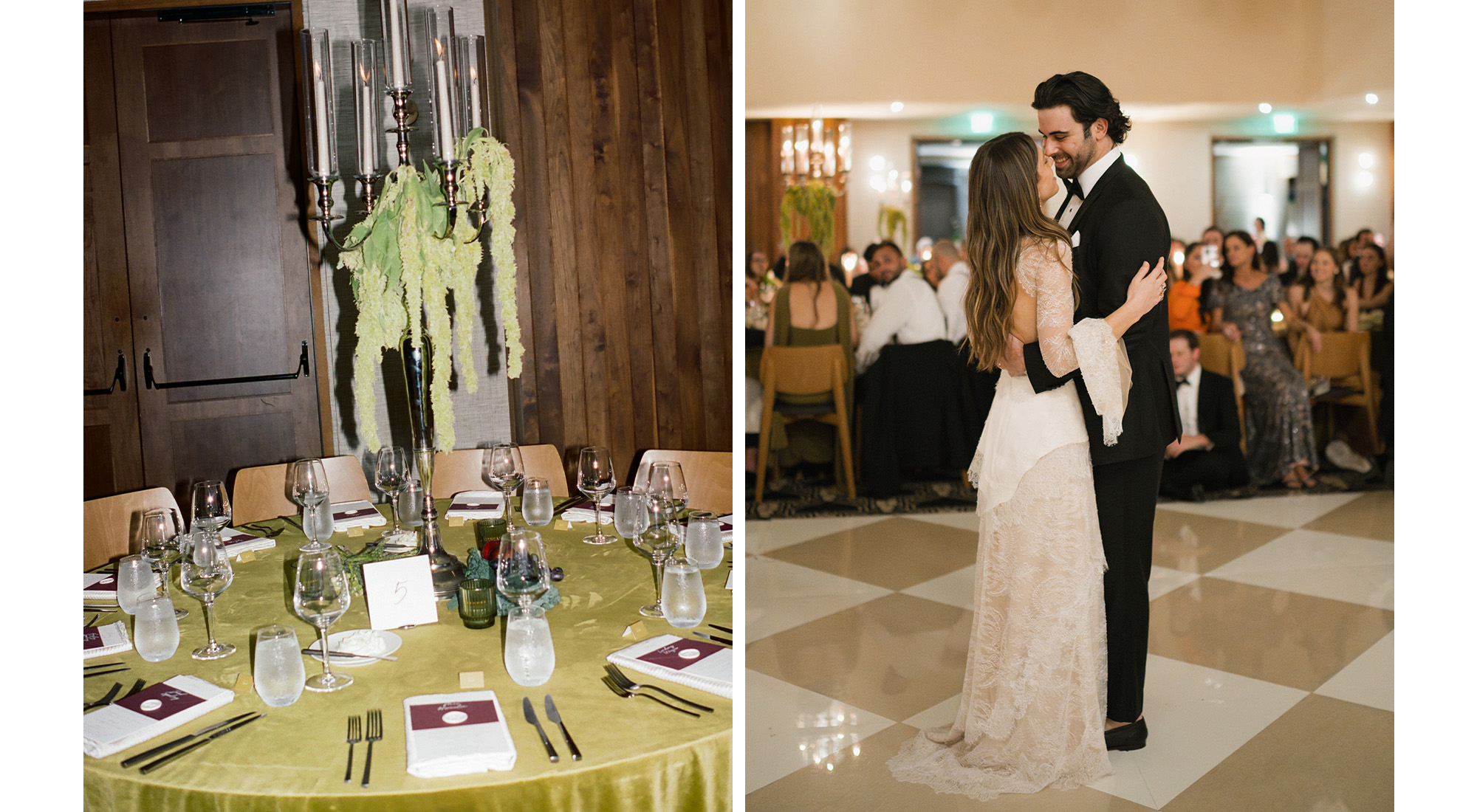 jamie and isaac ceremony and reception.