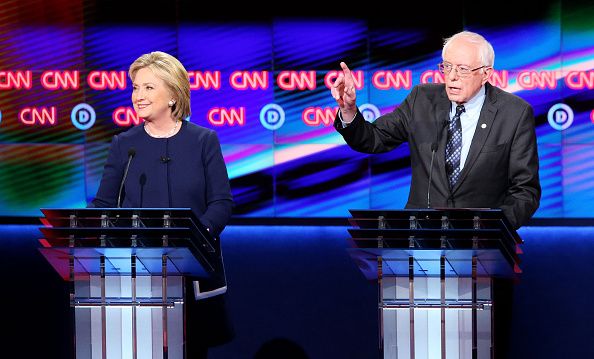 Hillary Clinton and Bernie Sanders.