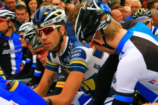 Martijn Keizer awaits the start