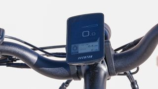 Aventon Soltera e-bike display