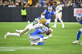 Geronimo Allison (81) of the Green Bay Packers during a regular season Monday Night Football game on Oct. 14, 2019