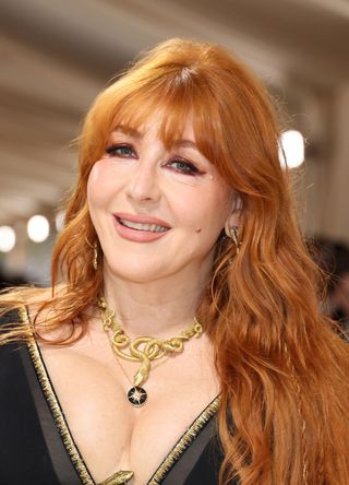 Charlotte Tilbury attends The 2024 Met Gala Celebrating "Sleeping Beauties: Reawakening Fashion" at The Metropolitan Museum of Art on May 06, 2024 in New York City