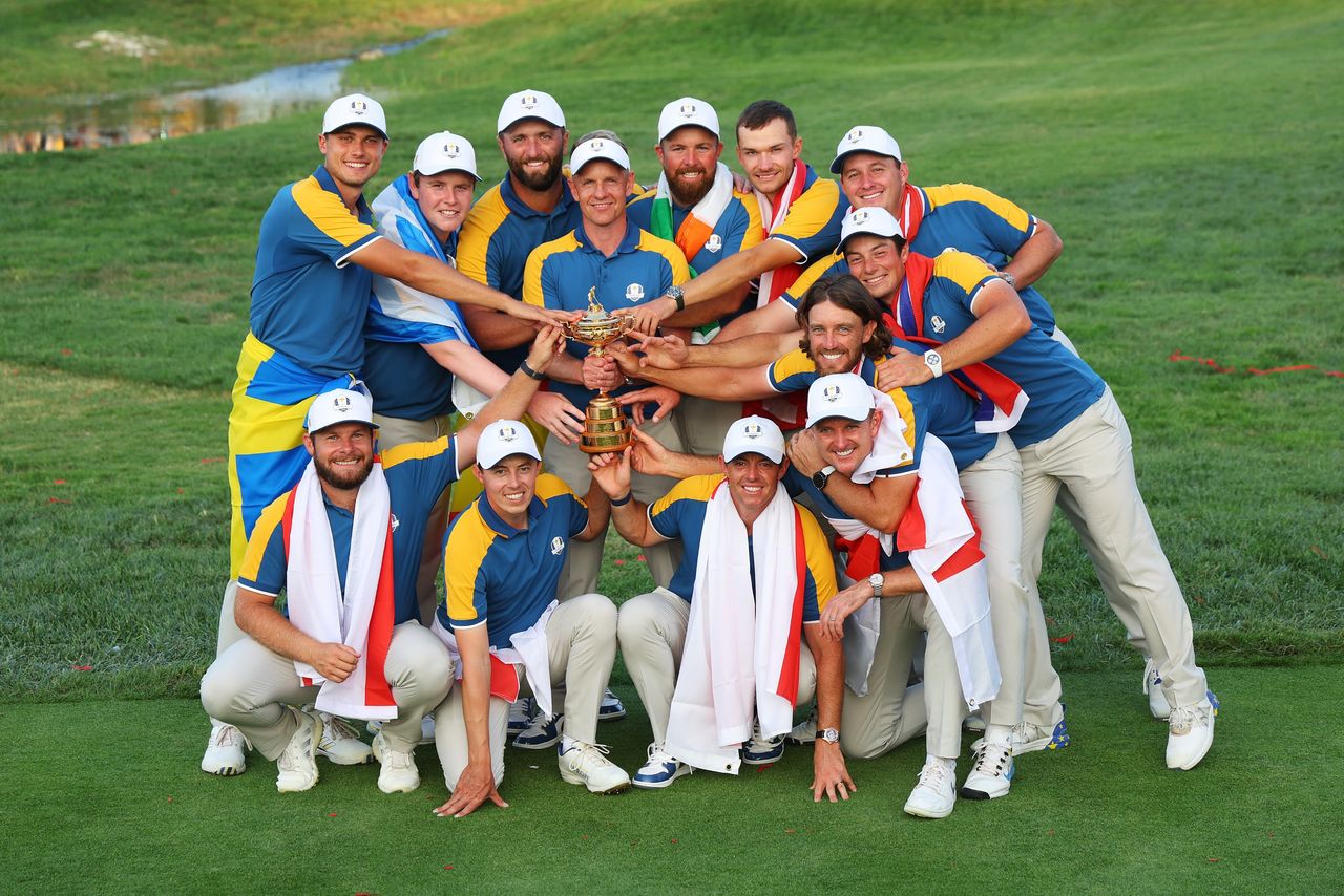 Luke Donald&#039;s victorious Ryder Cup side