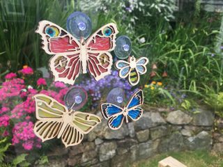 Picture of a butterfly suncatcher