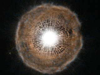 Camelopardalis, or U Cam for short, is a star nearing the end of its life.
