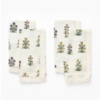 Wilkie Floral Napkins (Set of 4)