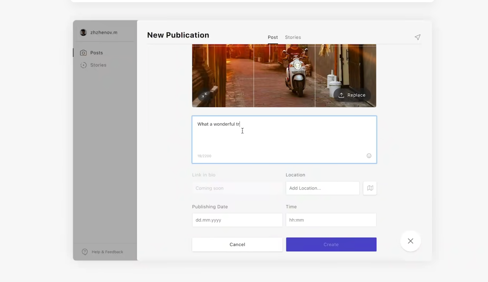 combin scheduler app website page