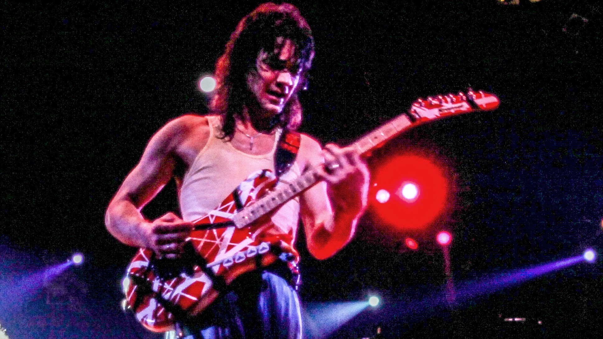Watch Eddie Van Halens Legacy Forging Live Solo Performance Guitarplayer