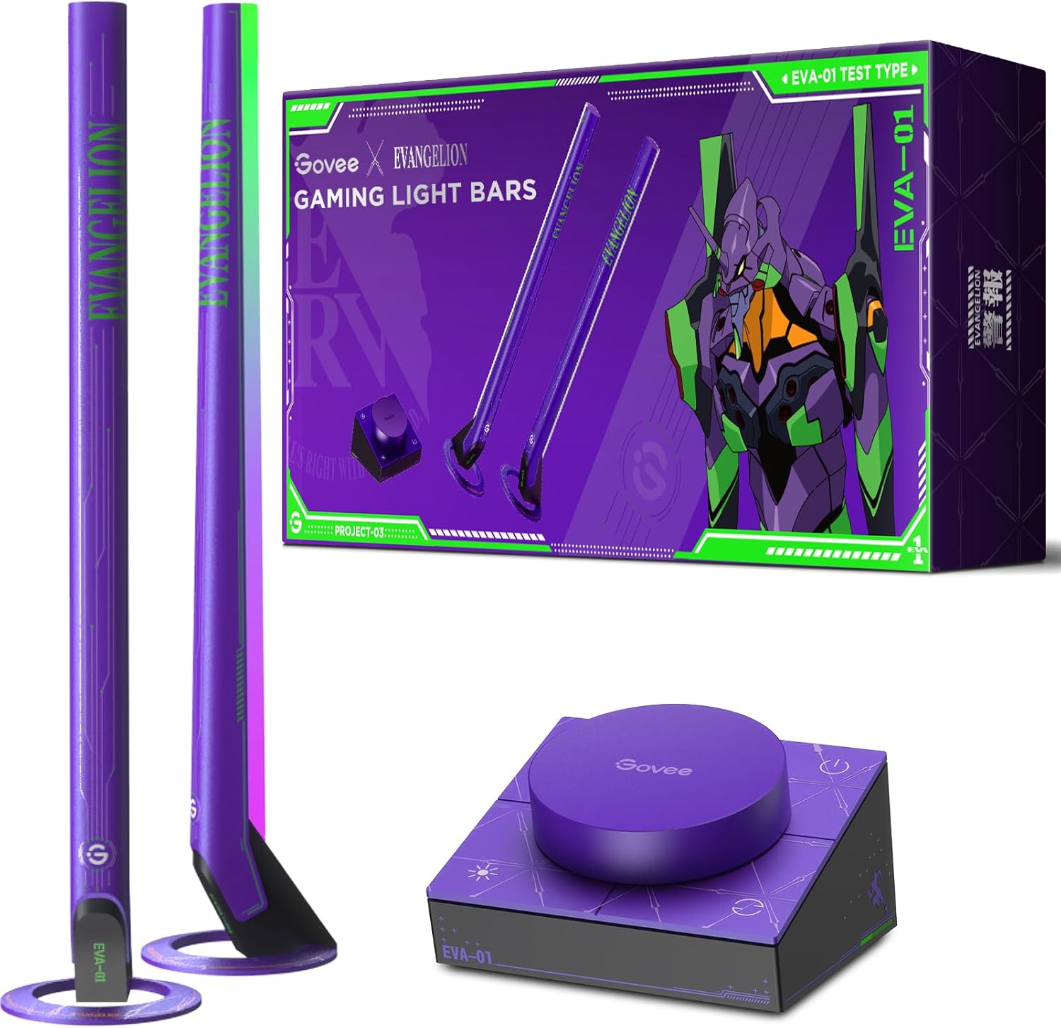X Evangelion gaming light | bars