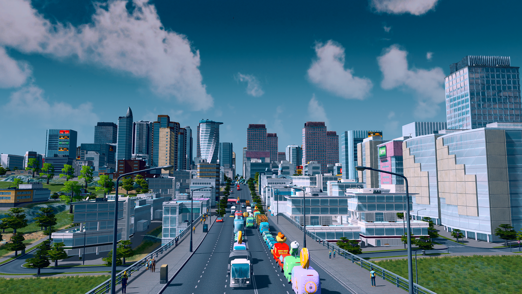 Şehirler: Skylines temel oyunu
