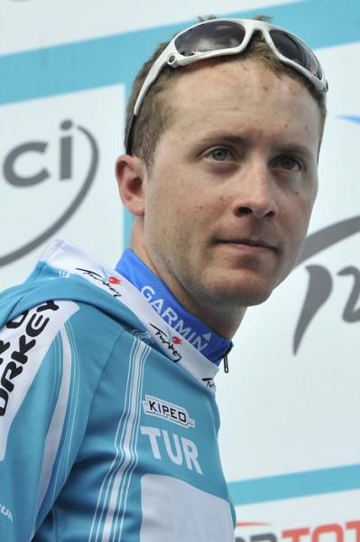 Thomas Peterson (Garmin - Cervelo) assumes the overall lead at the Tour of Turkey.