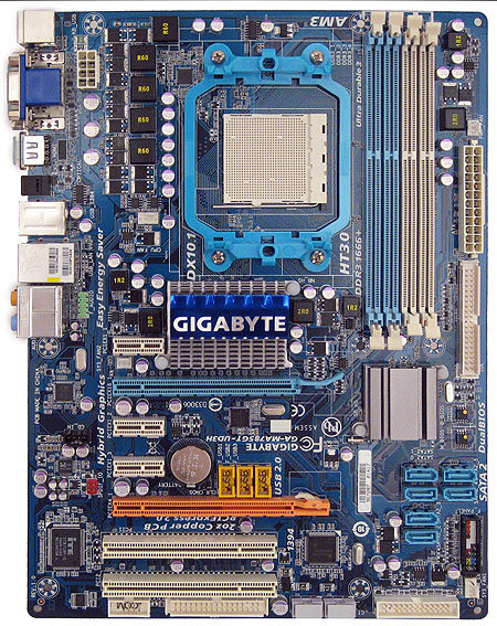 Gigabyte GA-MA785GT-UD3H: Features And Hardware - Seven AMD 785G-Based ...