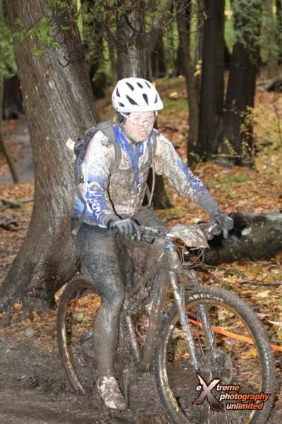 Cooper Dendel (Culver's Racing) keeps moving forward despite the conditions