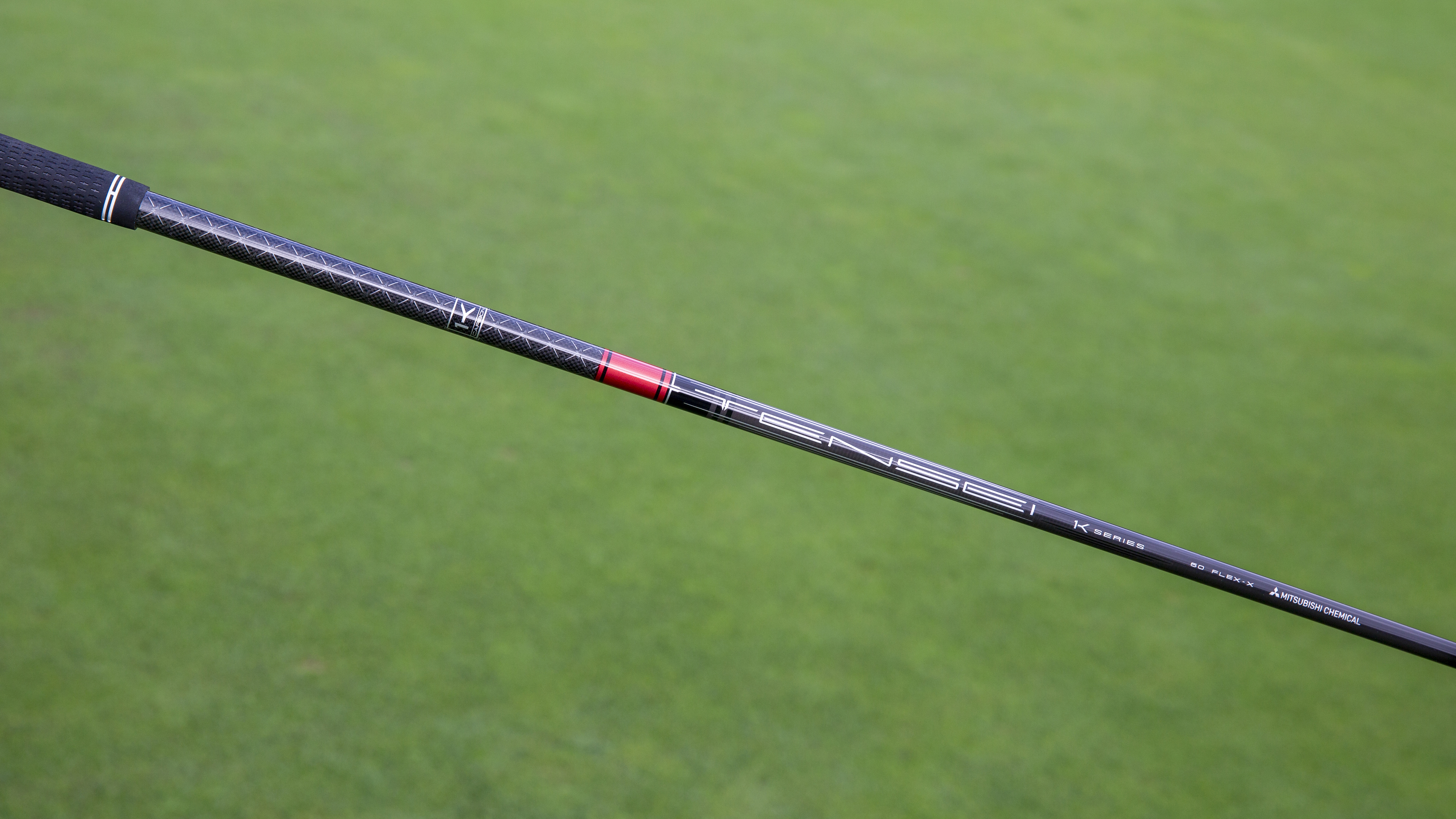 Photo of the Mitsubishi Tensei Shafts red