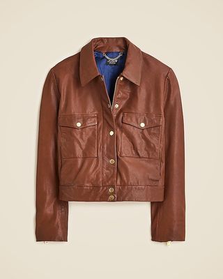 Collection Leather Shirt-Jacket