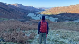 Tongue Pot: looking down along the valley