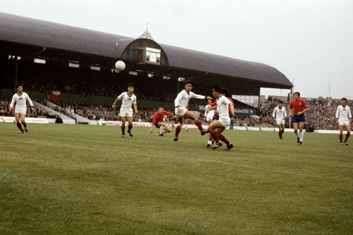 Soccer – World Cup England 1966 – Group Four – North Korea v Chile – Ayresome Park