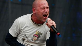 John Bush singing with Anthrax in 2009