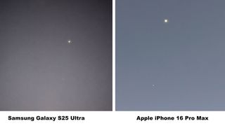 Samsung Galaxy S25 Ultra vs iPhone 16 Pro Max Cameras