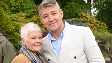 Judi Dench and Ben Shepherd at The Chelsea Flower Show