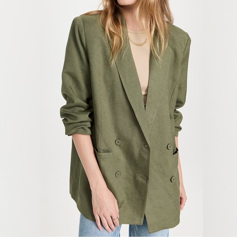 linen blazer