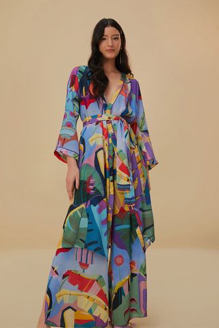 Farm rio kimono dress