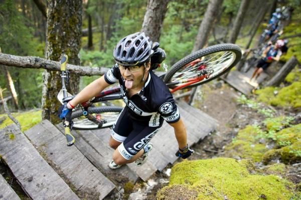 A rider expresses how he feels on stage 7