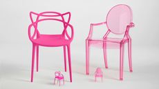 Barbie collection life size chairs and doll chairs