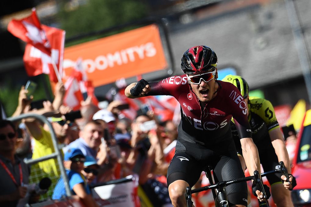 Dylan van Baarle wins the final stage at Criterium du Dauphine