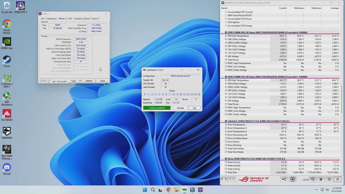 Electronics hobbyist converts a $120 DDR5 SODIMM kit into a $1000 desktop kit