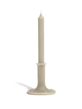 Feu De Bois (wood Fire) - Taper Candle With Branded Oval Base