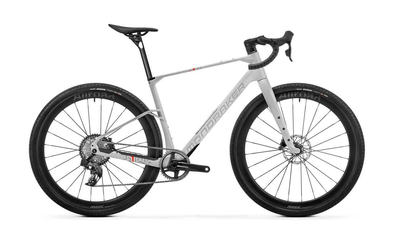 A Mondraker Arid against a white background