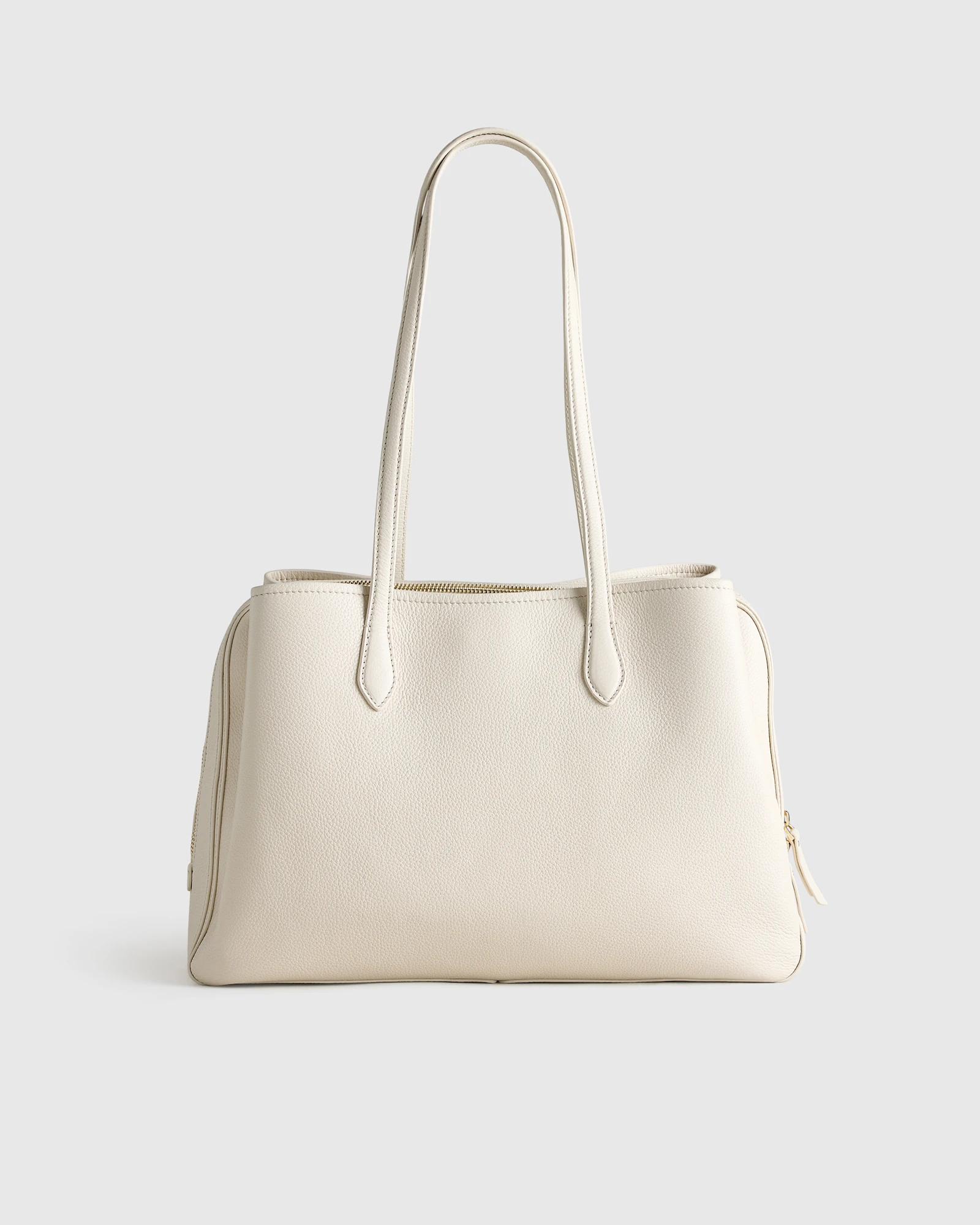 Vivienne Large Work Tote in Soft Ivory