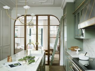 Kitchen designed by Irene Gunter