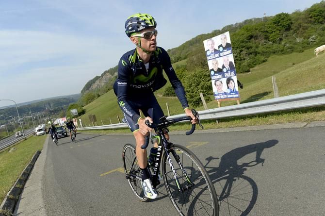 John Gadret (Movistar) on La Redoute
