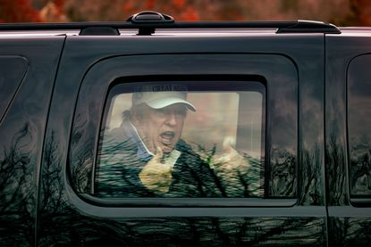 Trump is going golfing