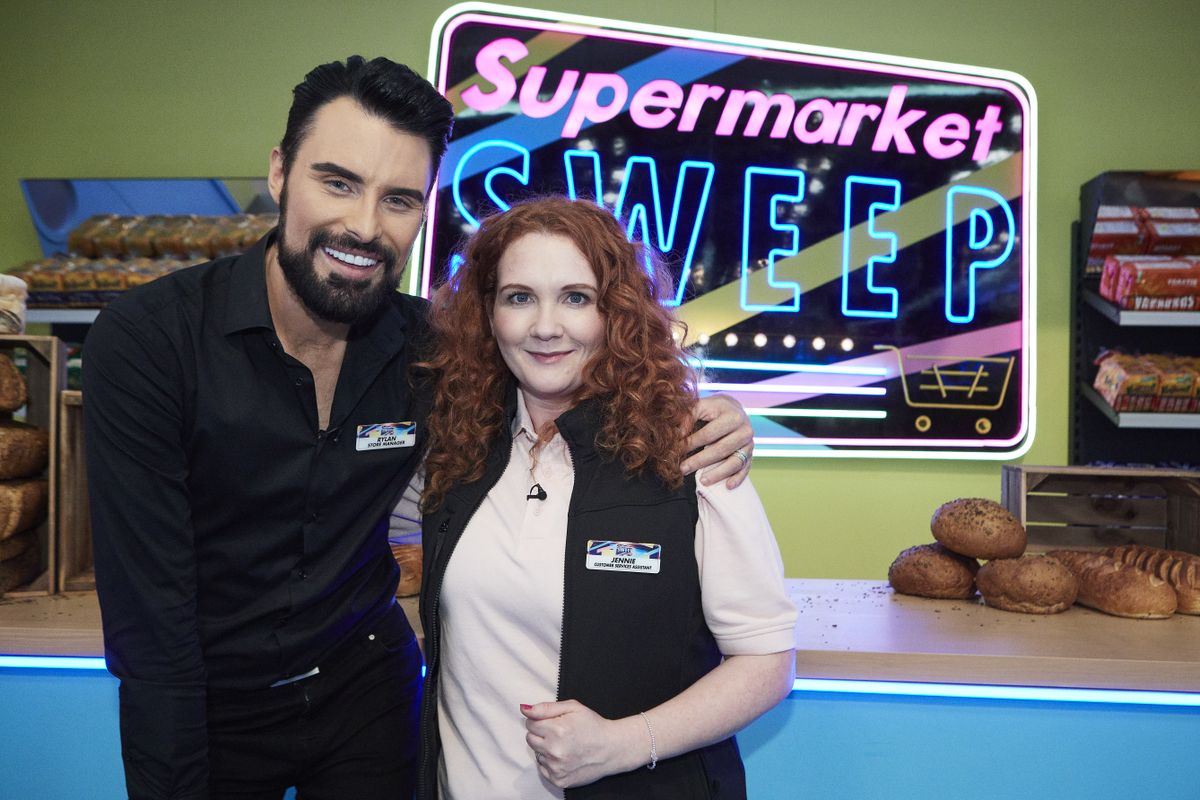 Supermarket Sweep, Rylan Clark-Neal, Jennie McAlpine