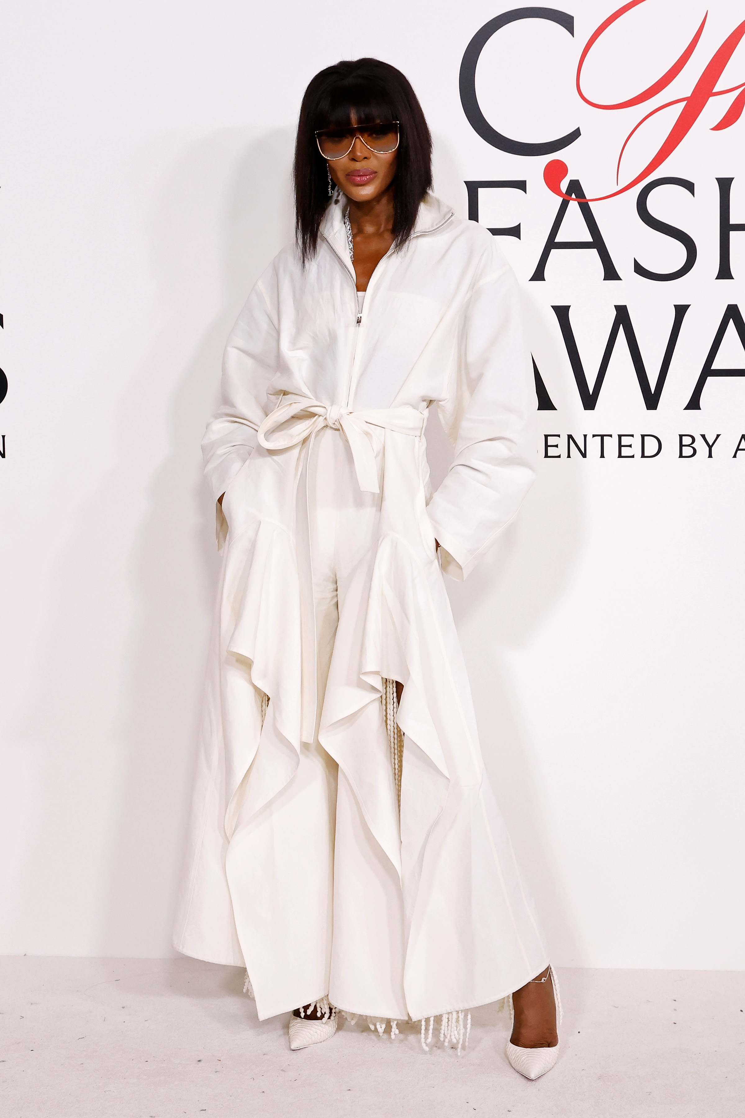Naomi Campbell attends the 2025 CFDA Awards at American Museum of Natural History