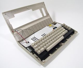 Commodore C64C With Top Deck Up (Front)