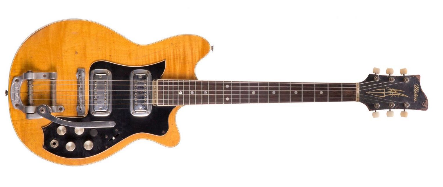 Iconic Guitar Played by George Harrison at the Beatles' Final