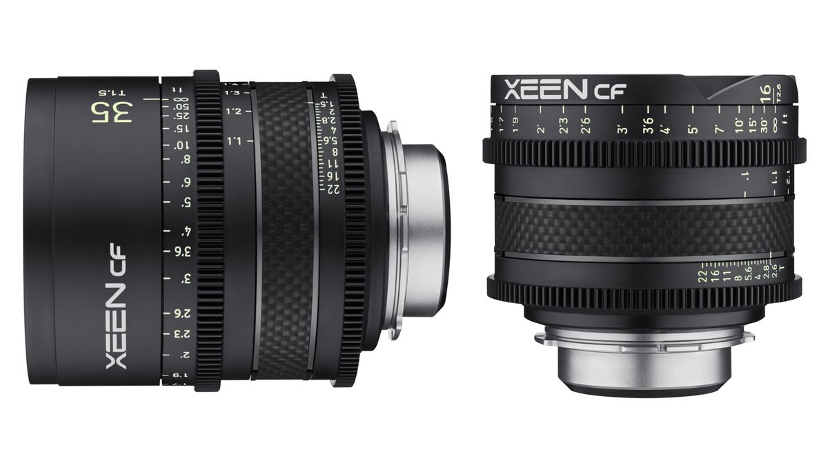 Xeen CF 35mm T1.5 and Xeen CF 16mm T2.6