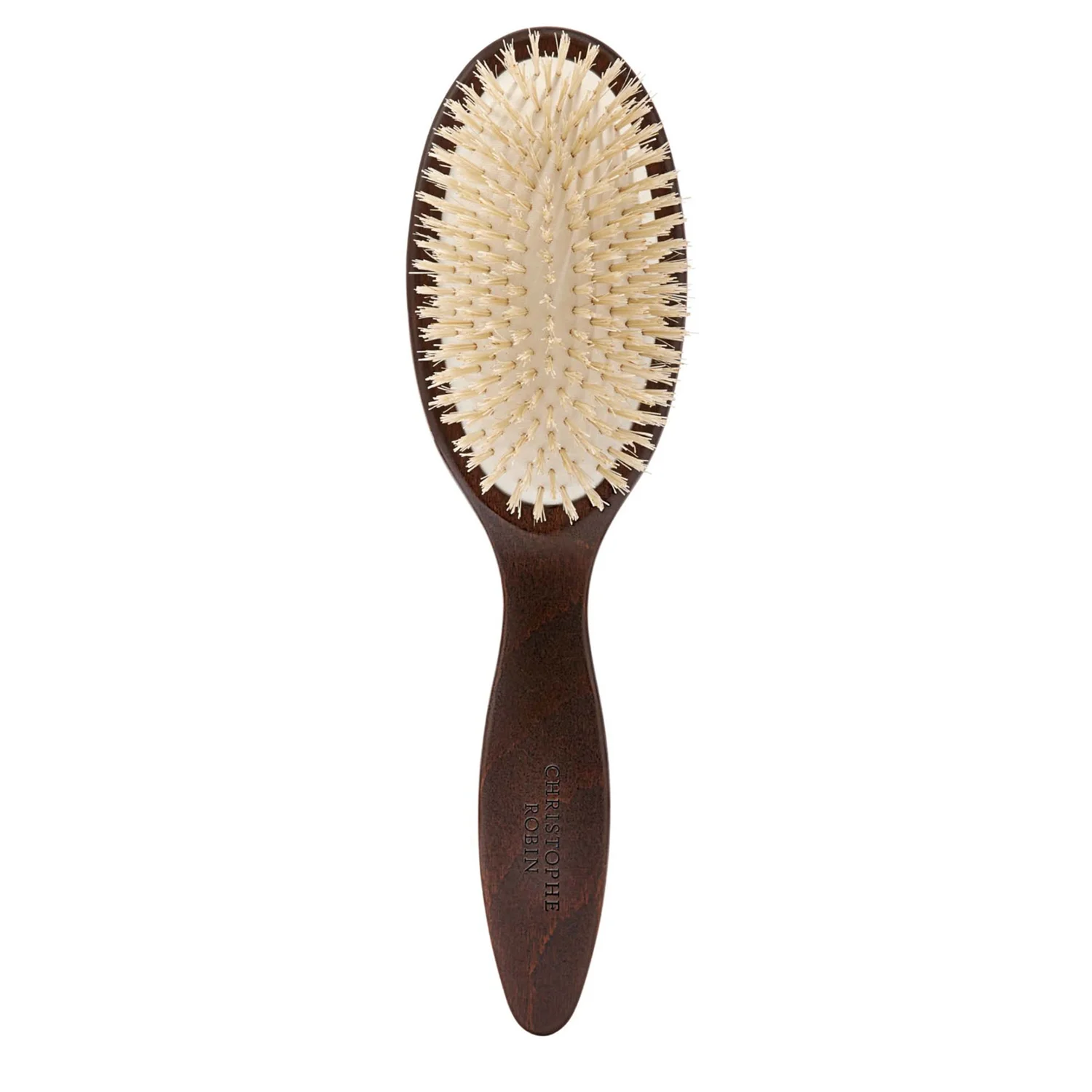 Christophe Robin Detangling Hairbrush With Natural Boar-Bristle and Wood