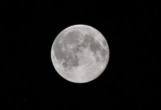 Skywatcher Marta Korysławska-Sawarzyńska captured this view of the bright Blue Moon full moon of 2015 from Wroclaw, Poland on July 31.