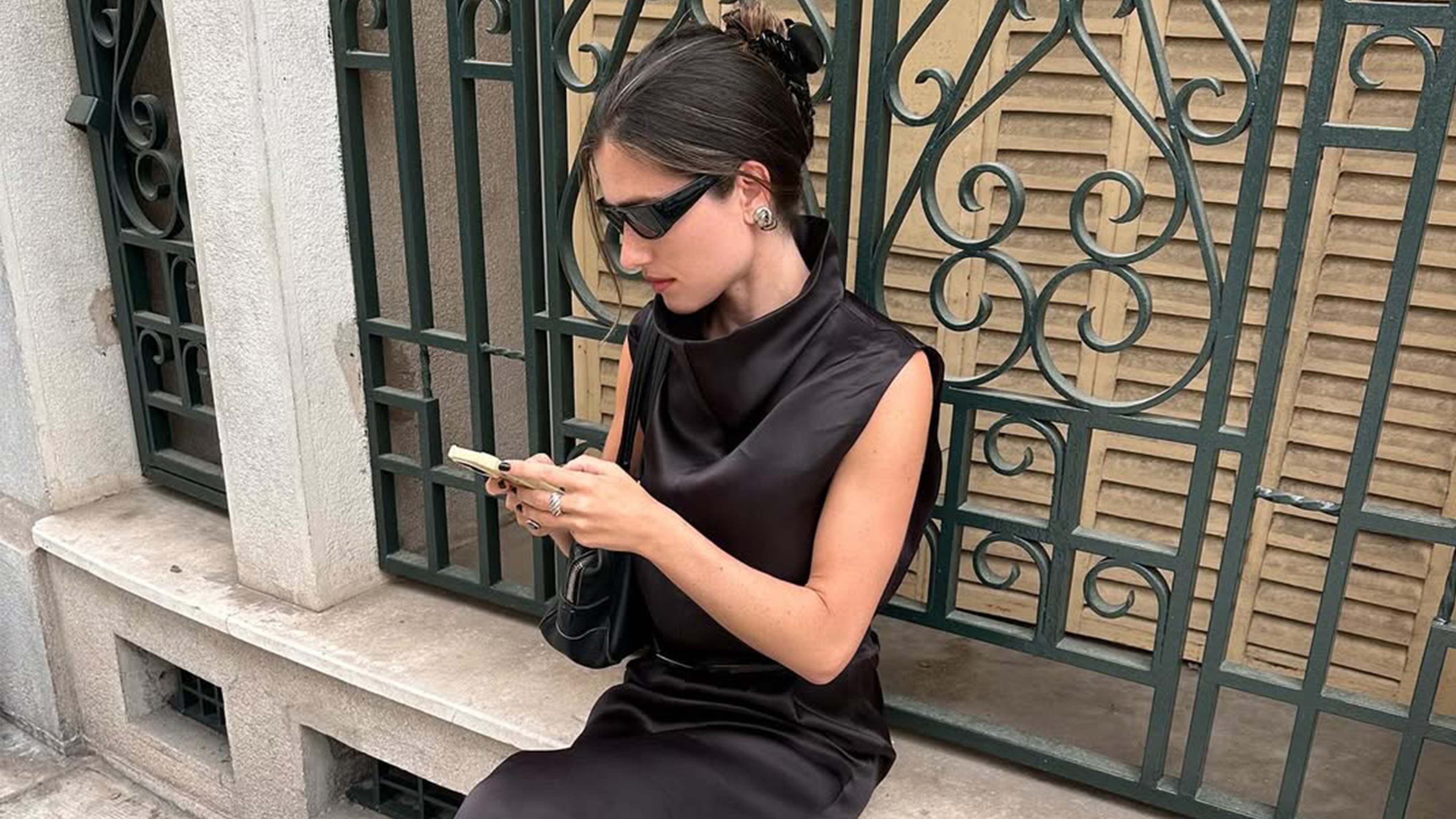 Ilirida Krasniqi wearing chic elevated basics.